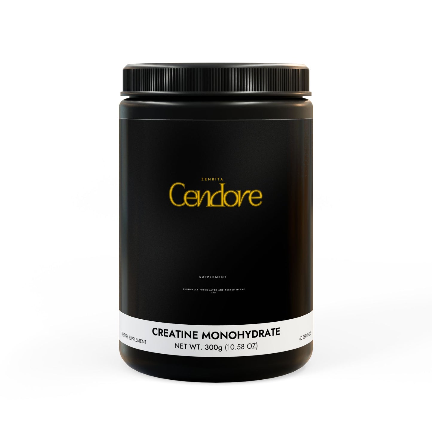 Cendore Creatine Monohydrate Supplement (300g, 10.58oz)