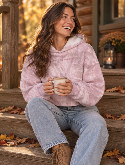 Pink Camo Hoodie