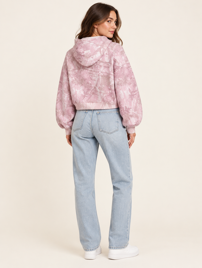 Pink Camo Hoodie